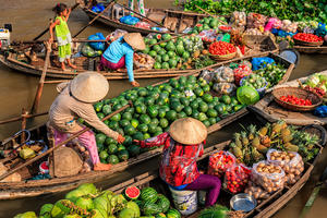 Vietnam Mekong boats