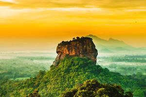 Sigiriya Rock in Sri Lanka